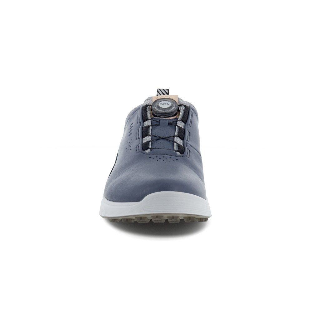 ECCO Mens Golf Shoes Navy - S-Three - BXF-983710